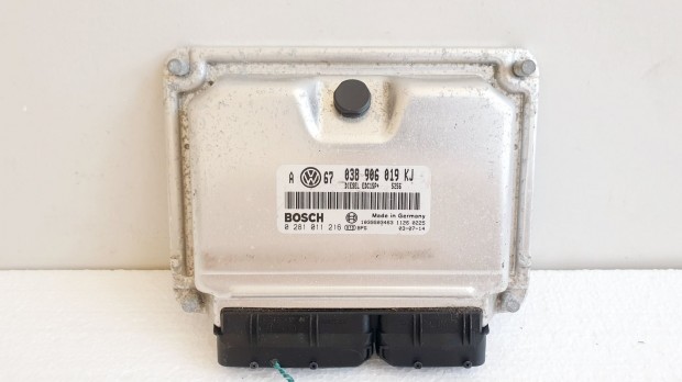 508574 VW Golf 4, Motorvezrl, Ecu, 0281011216, 038906019KJ, Bosch.