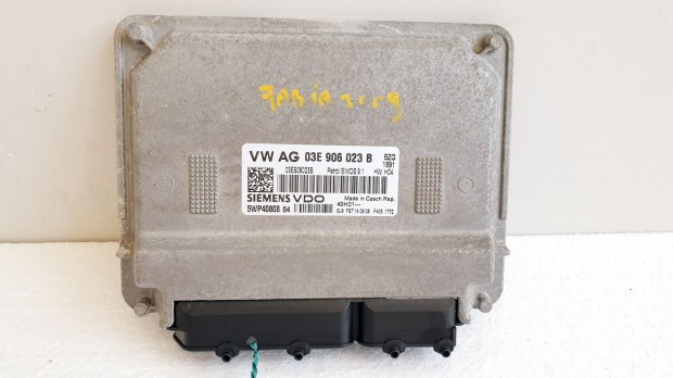 508618 Skoda Fabia 2, Motorvez�rl�, 5WP40808, 03E906023B, Siemens.