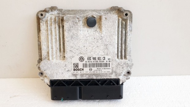 508634 VW Passat B6, Motorvezrl, Ecu, 0281013163, 03G906021CB,