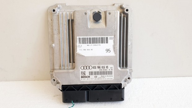 508640 Audi A6 C6, Motorvezrl, Ecu, 0281012557, 03G906016HS,