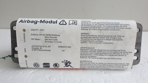 509368 Skoda Octavia 2, 2006, Utaslégzsák, Légzsák, 1 Csati,