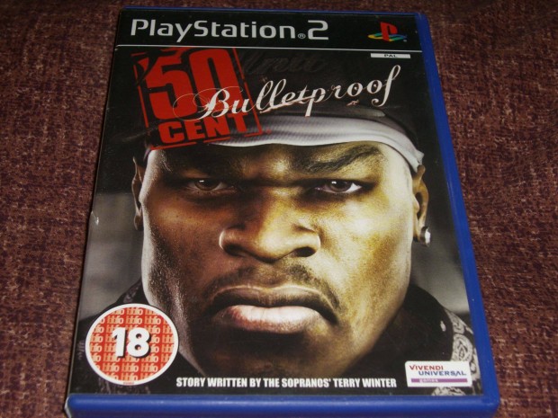 50 Cent Playstation 2 eredeti lemez ( 4000 Ft )