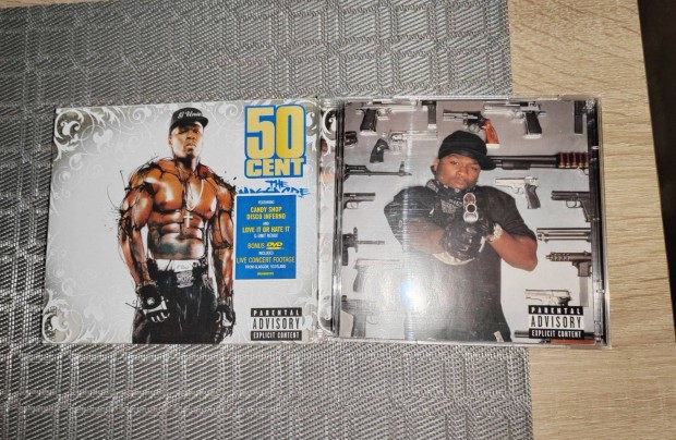 50 Cent j rap cd +dvd