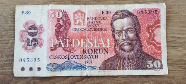50 Csehszlovk korona 