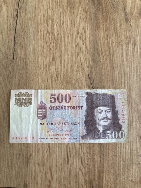 50. vforduls 500 forint
