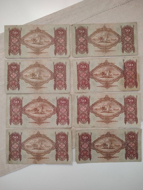 50 pengő/8 darab