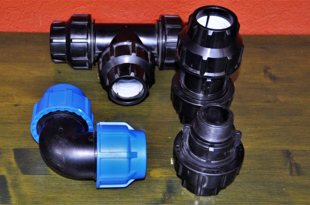 50mm-es Kpe idomok eladók, újak, olasz és magyar