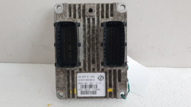 511327 Fiat Grande Punto, Motorvezérlő, ECU, 6160109808, 51798649.