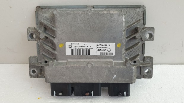 511342 Renault Clio 3, Motorvezérlő, 8201011914, S120202119A. Ecu.