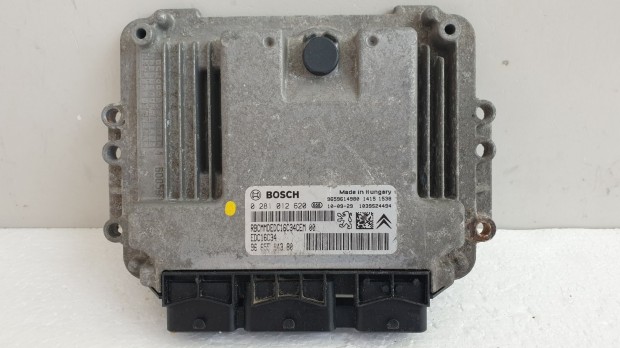 511355 Citroen Berlingo 2010, Motorvezérlő, 0281012620, 9665594380.