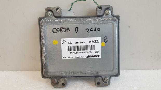 511381 Opel Corsa D, Motorvezérlő, Ecu, 55580499, ACDelco,