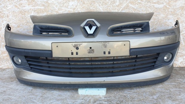 511398 Renault Clio 3, 2008, Ködlámpás Első Lökhárító, 195 ös,