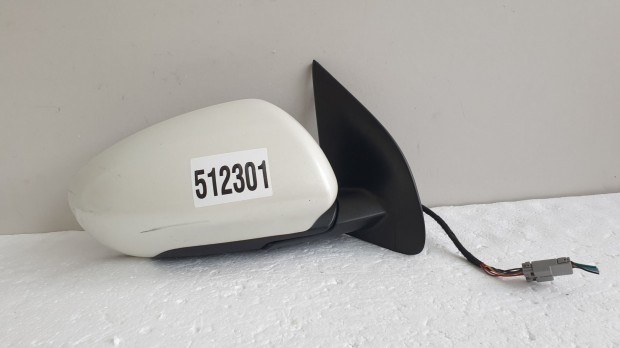 512301 Nissan Qashqai, 2013, Jobb Visszapillantó Tükör, 7 Vezeték,