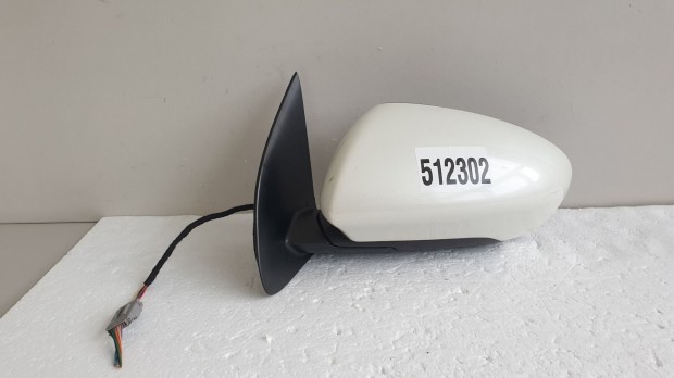 512302 Nissan Qashqai, 2013, Bal Visszapillantó Tükör, 7 Vezeték,