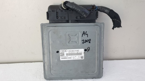 512690 Audi A4 2008, Motorvez�rl�, 5WP45549AH, 03G906018AQ. Siemens.