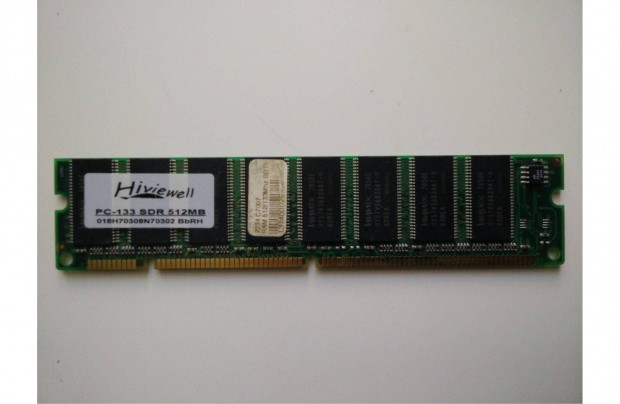512 MB PC133 SDRAM tesztelt retro memória