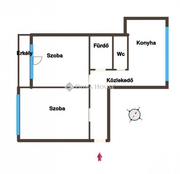 51 nm-es lak�s elad� Szombathely