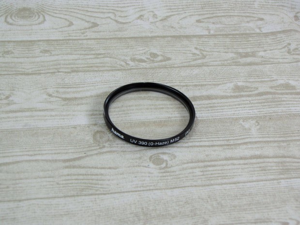 52 mm - szűrő - Hama UV 390 (0-Haze)