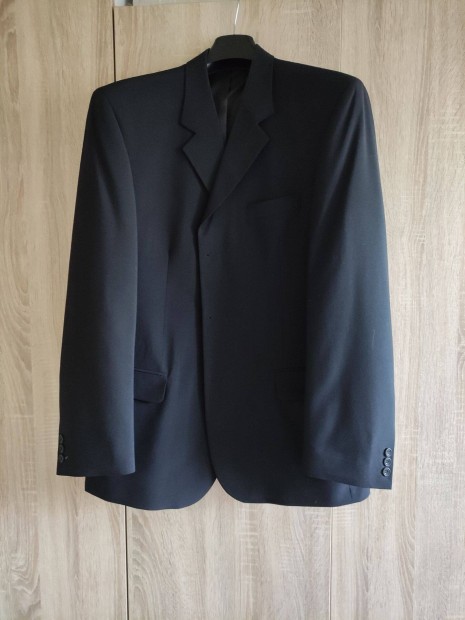 54-es fekete új elegáns férfi zakó Titem