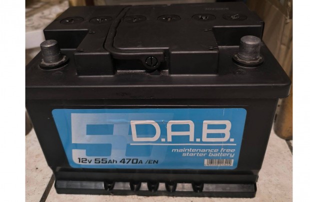 55 Ah aut akkumultor jszer