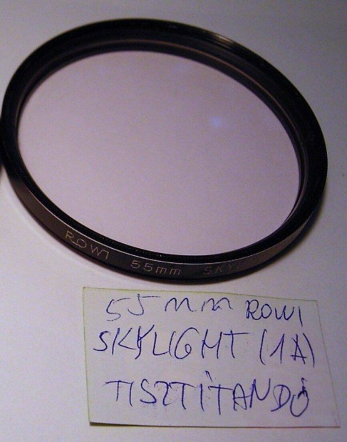 55 mm-es szrmenetre Rowi Skylight 1A szr