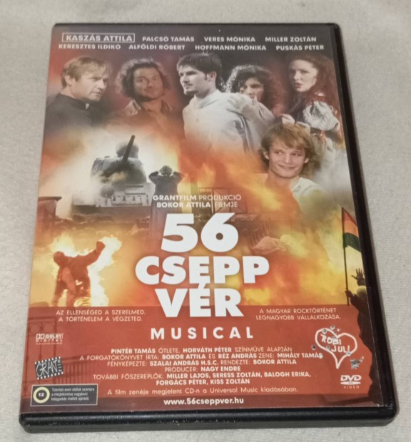 56 Csepp vr Magyar Kiads DVD Film 