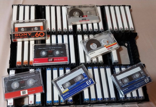 56 darab j llapot Sony kazetta elad!