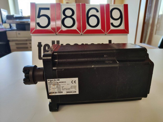 5869 - Servo motor Berger Lahr, Schneider Electric SER31117