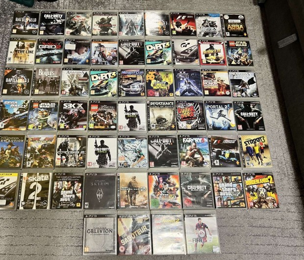 58db Eredeti Playstation 3 PS3 játék Lego GTA stb