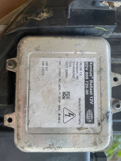 5DV 009 720-00 Opel Astra J Xenon trafó (gyári Hella) kanyarkövető vez