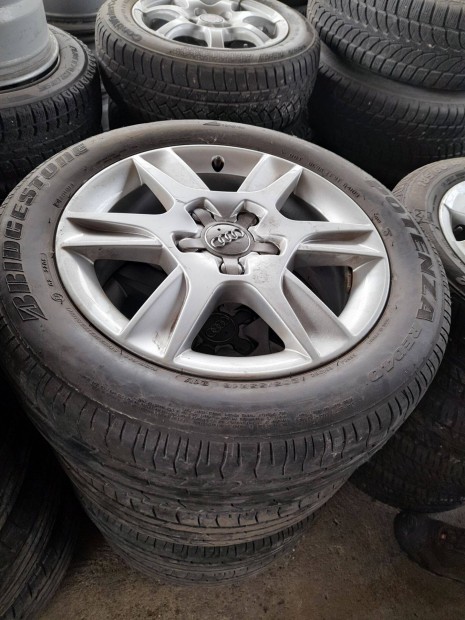 5X112 16 coll Audi gyári alufelnik 6,5J, ET50, 57,1 mm eladó. Ar: 80