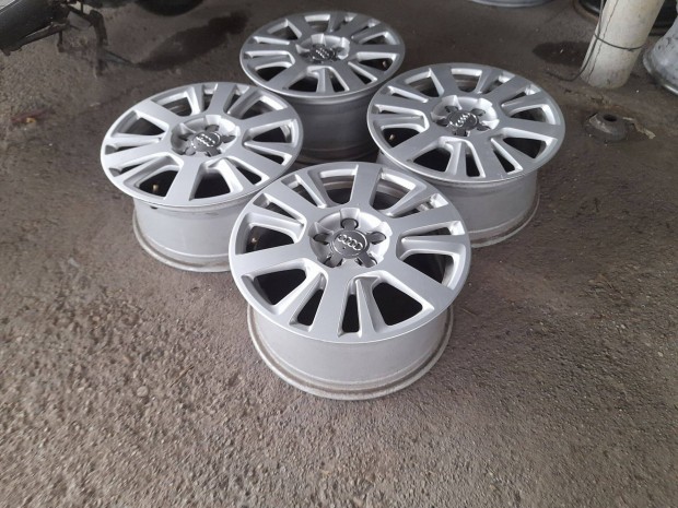 5X112 16 coll Audi gyári alufelnik 7,5J, ET45, 57,1 mm, eladó. Ar: 70