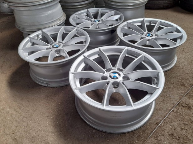 5X112 16 coll BMW gyári alufelnik, 6,5J, ET22, 66.6 mm, Tpms szenzorok