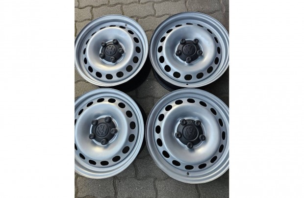 5X112 6X15 Volkswagen Caddy jszer Lemezfelni kupakkal!!!