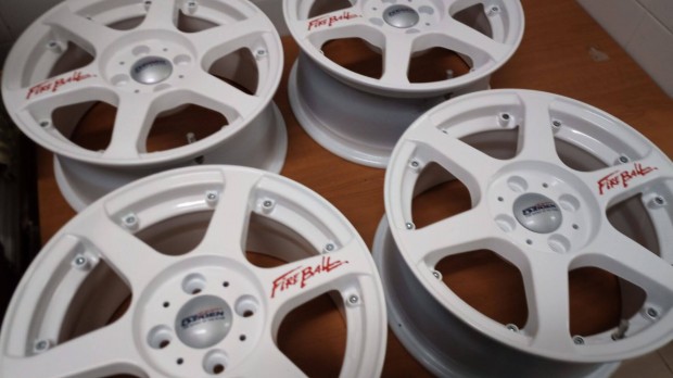 5Zigen 4x100 felújított alufelni, nagyon ritka JDM (nem bbs oz rays)