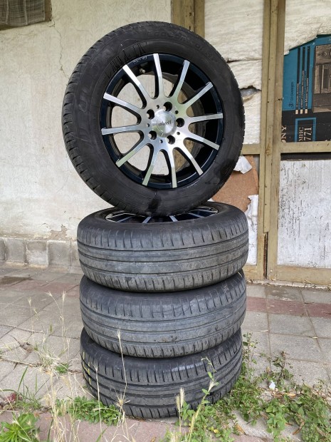 5*108 alufelni garnitúra, 195/65/15 gumikkal