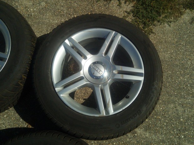 5×112 -es Audi alufelnik téli gumikkal