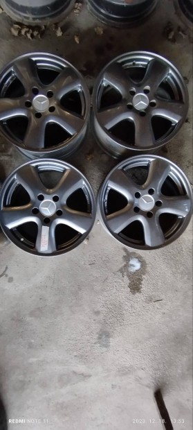 5*112es 16"os mercedes alufelni szett 