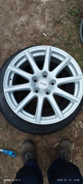 5*114.3 as  17"os rial alufelni szett 