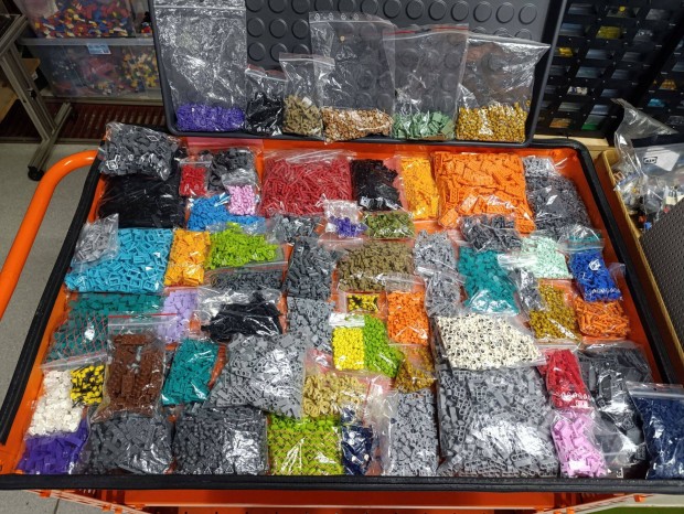 5.1kg Új LEGO ömlesztett vegyes csomag elemek alkatrészek Bricklink