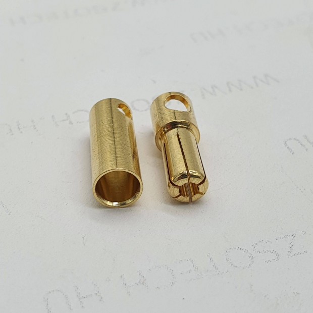 5,5mm Bann dug RC csatlakoz pr aranyozott hastott 5.5mm