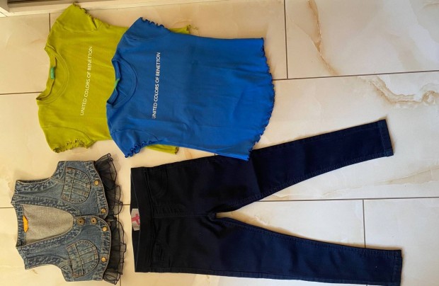 5-6 ves kislny ruha csomag Benetton