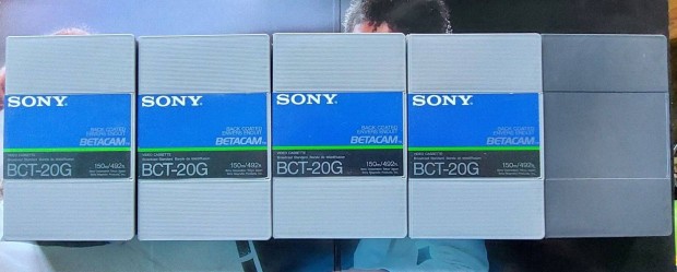 5-DB Sony BCT-20G Betacam Videokamera Kazetta Sony Vide Kazetta