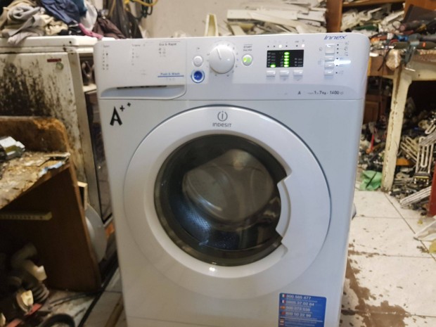 5 Indesit+ A +A-as aut.mosgp garancival elad.Gyr,