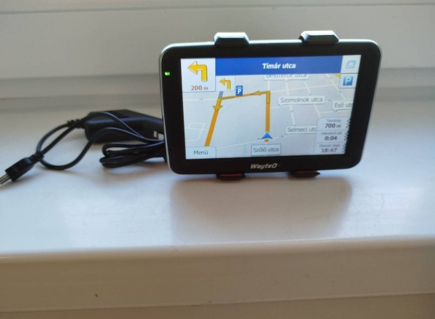5"Wayteq GPS , navigáció 2024. Magyarország térképpel kamionos is