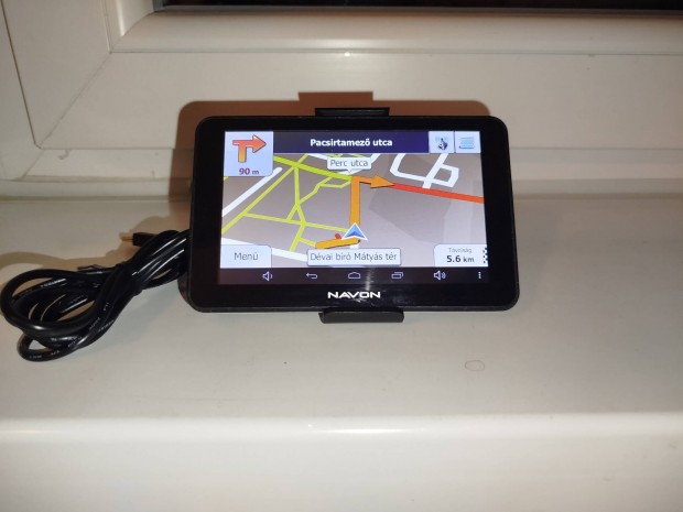 5" Navon GPS navig�ci� 2025. m�jusi Magyarorsz�g t�rk�p kamionos is 