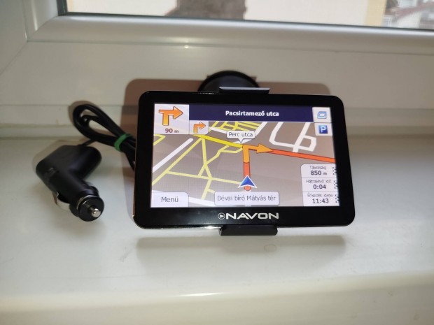 5" Navon n670 GPS navig�ci� 2025. m�j. 16 orsz�g t�rk�pe kamionos is 