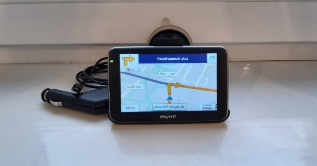 5" Wayteq GPS , navigci 2024.pr. Magyaro. trkp kamionos is