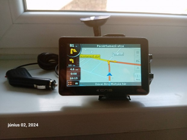 5" -os CNS GPS , navigci Magyarorszg trkppel 