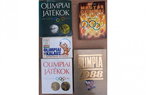 5 darab olimpiai jtkok tmj knyv elad